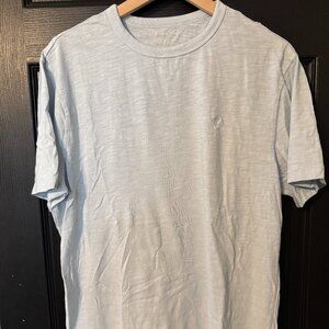 American Eagle Super Soft Mens Lightweight Tshirt Eggshell Blue Large